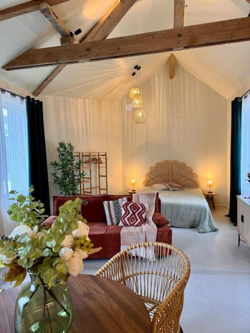 Charmant Loft Intime Croisy-sur-Eure Extérieur photo